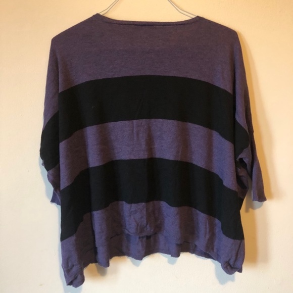 Joseph A. Qu’est-ce que C’est Silk Cropped Sweater - Picture 3 of 5